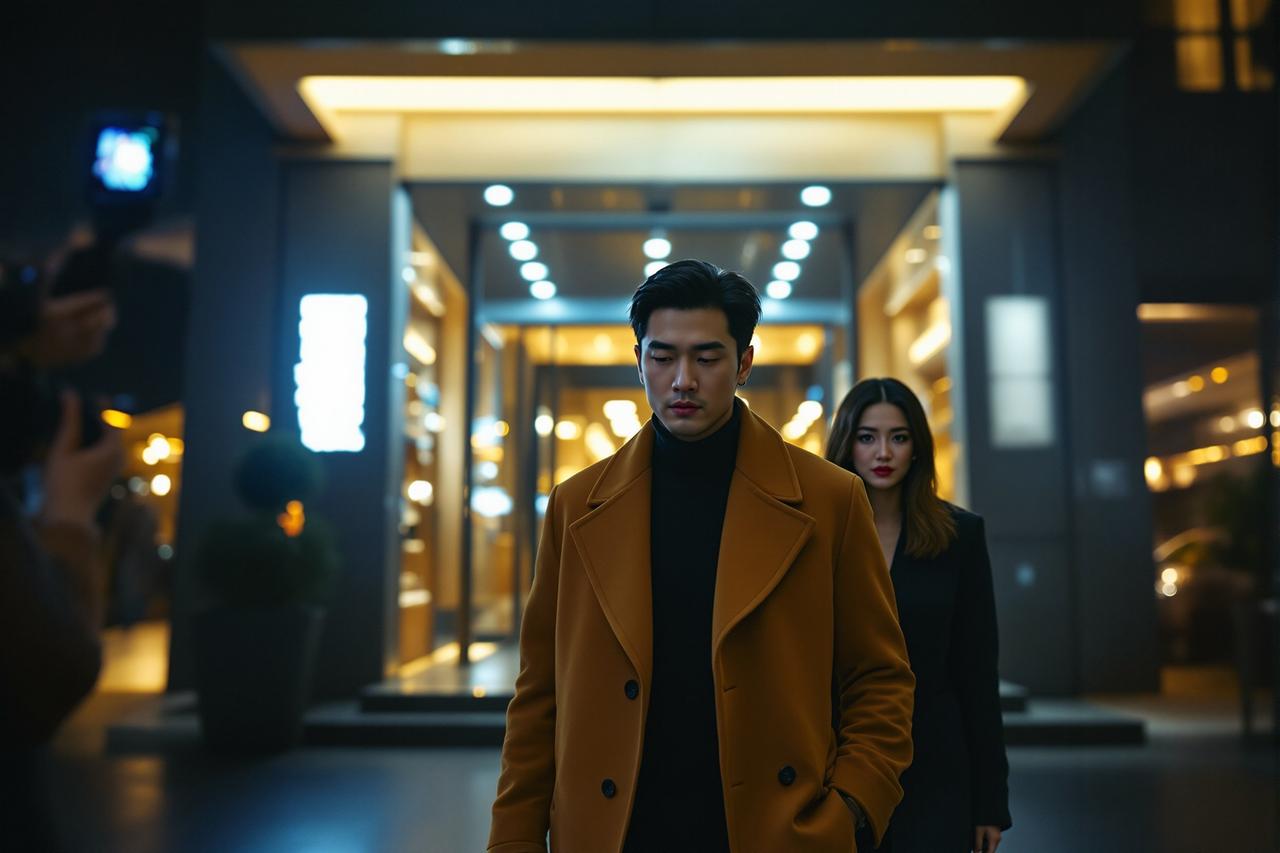 每日看料 - 某顶流男星深夜被拍与神秘女子同回公寓,工作室火速回应引热议